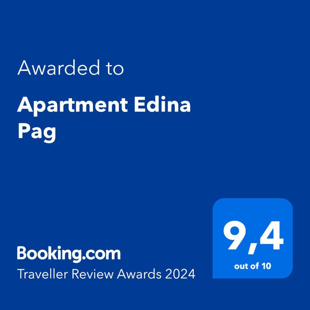 פג Apartment Edina Pag מראה חיצוני תמונה
